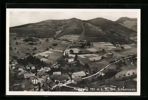 AK Neuenweg /bad. Schwarzwald, Ortsansicht aus der Vogelschau