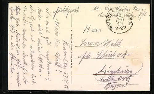 AK Ravensburg, Ortsansicht mit Kirche