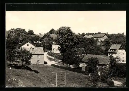 AK Weissig /sächs. Schweiz, Partie im Ort