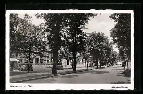 AK Bad Ilmenau, Partie in der Lindenstrasse