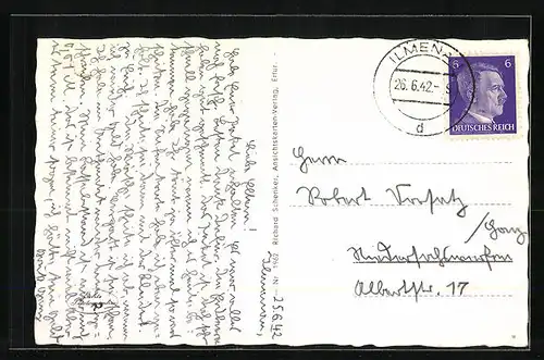 AK Bad Ilmenau, Partie in der Lindenstrasse