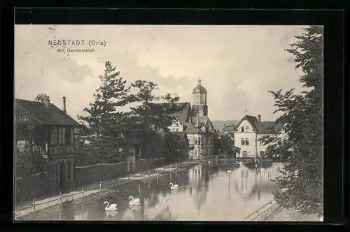 AK Neustadt, Partie am Gamsenteich