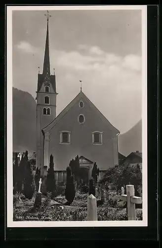 AK Malans, Blick auf die Kirche