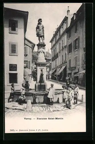 AK Vevey, Fontaine Saint-Martin