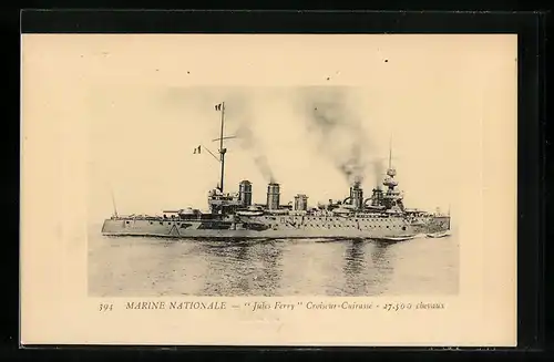 AK Marine Nationale, Jule Ferry, Croiseur-Cuirasse