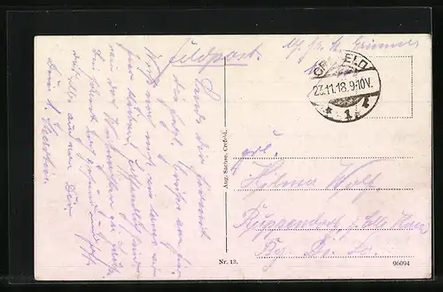 AK Crefeld, Husaren-Kaserne