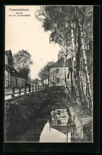 AK Treuenbrietzen, Partie an der Zindelmühle