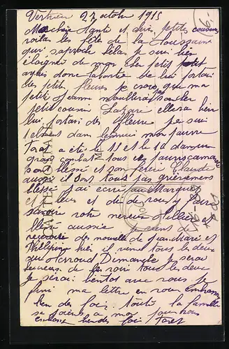 AK Lagnieu, Kleeblatt mit Ansichtkartencollage