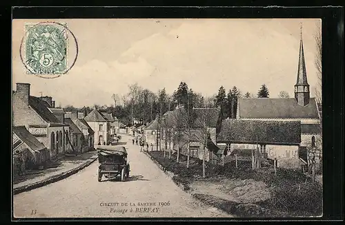 AK Berfay, Circuit de la Sarthe, Passage á Berfay