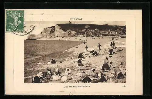 AK Étretat, Les Blanchisseuses