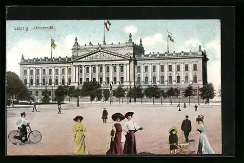 AK Leipzig, Platz vor der Universität