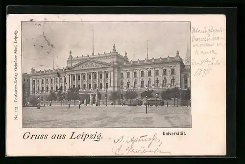 AK Leipzig, Partie an der Universität