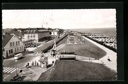 AK Cuxhaven-Duhnen, Partie am Strand
