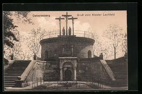 AK Lechfeld, Partie am Calvarienberg