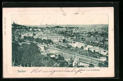 AK Aachen, Blick vom Lousberg