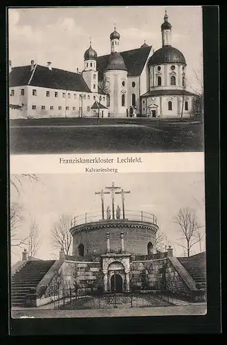 AK Lechfeld, Franziskanerkloster, Kalvarienberg