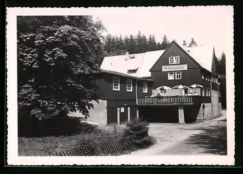 AK Kleingiesshübel, Gasthaus Forstmühle im Krippengrund