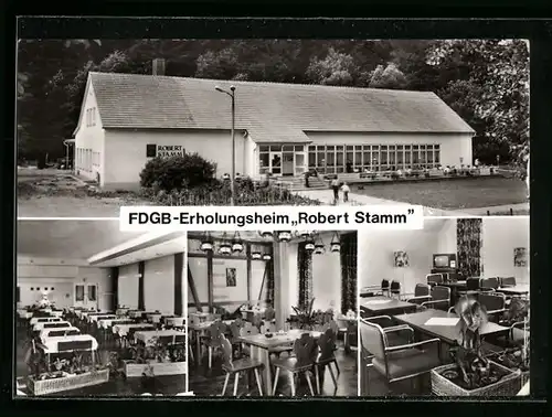 AK Biberau /Thür., FDGB-Erholungsheim Robert Stamm