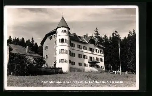 AK Vorderweissenbach, NSV Mütterheim Brunnwald