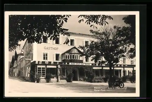 AK Radstadt, Gasthof-Hotel Post v. Lisl Jasny
