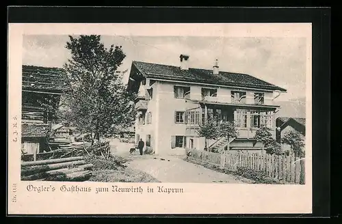 AK Kaprun, Orgler`s Gasthaus zum Neuwirth