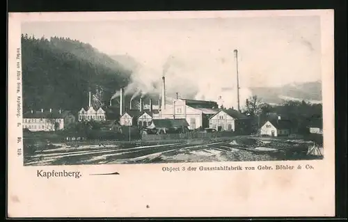 AK Kapfenberg, Object 3 der Gussstahlfabrik von Gebr. Böhler & Co.