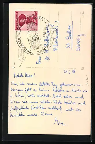 AK Pörtschach a. Wörthersee, Hotel-Pension Lug in See