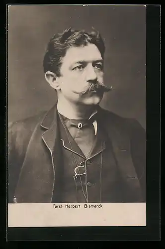 AK Fürst Herbert Bismarck