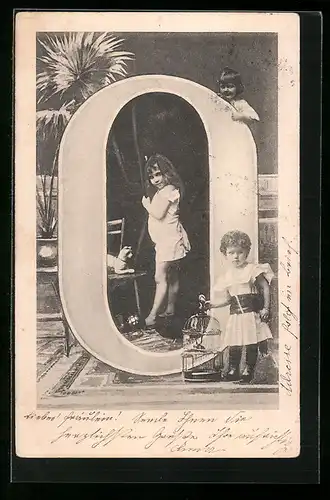 AK Kinder und der Buchstabe O