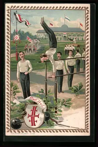 Lithographie Turner am Barren, Gut Heil!