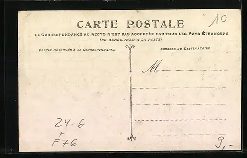 AK Elbeuf, La Cavee des Ecameaux, Ravages causes par-l`orage du 30 Juin 1908, Unwetter