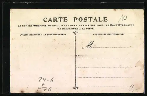 AK Elbeuf, La Cavee des Ecameaux, Ravages causes par-l`orage du 30 Juin 1908, Unwetter