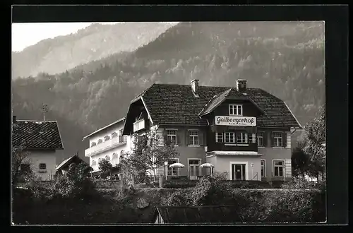 AK Oberdrauburg, Ansicht vom Gasthaus Gailbergerhof