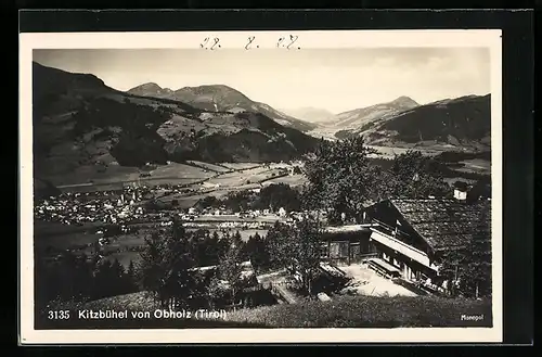 AK Kitzbühel, Gesamtansicht von Obholz