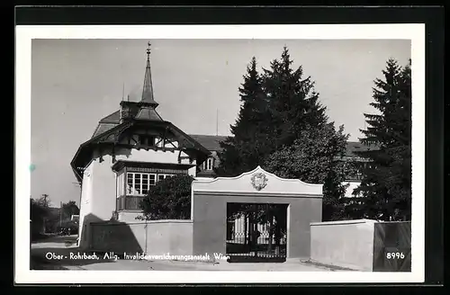 AK Ober-Rohrbach, Allgemeine Invalidenversicherungsanstalt