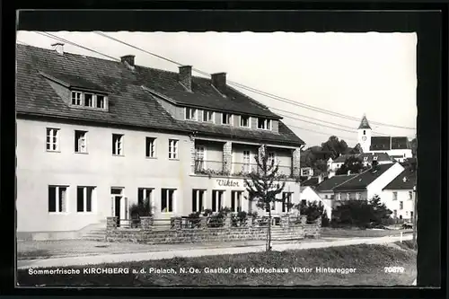 AK Kirchberg /Pielach, Gasthof-Kaffeehaus V. Hinteregger