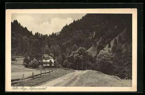 AK Kaprun, Villa Birg im Kaprunertal