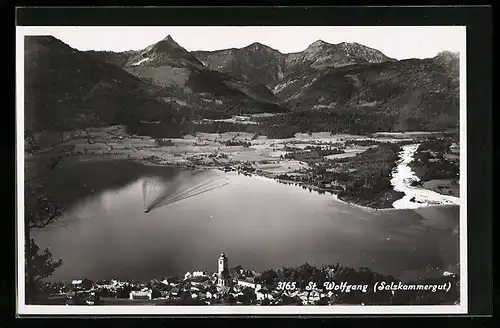 AK St. Wolfgang, Salzkammergut, Panorama