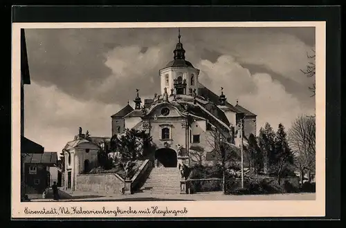 AK Eisenstadt, Kalvarienbergkirche mit Haydngrab
