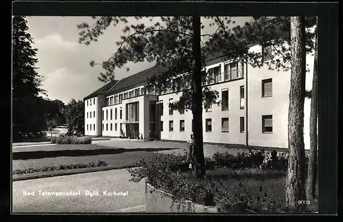 AK Bad Tatzmannsdorf /Bgld., Kurhotel bei Schönwetter