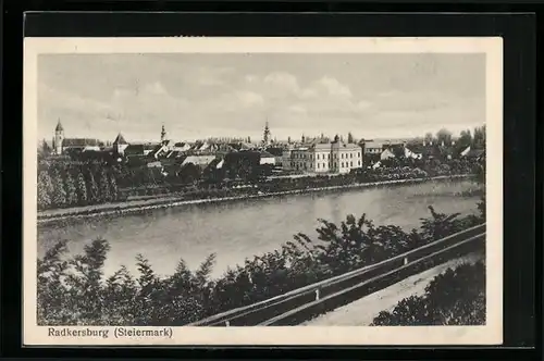 AK Radkersburg /Steiermark, Partie am Wasser