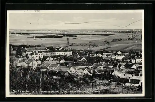 AK Bad Fischau, Teilansicht, Hermann-Göring-Kaserne