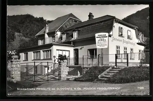 AK Prigglitz bei Gloggnitz, Pension Prigglitzerhof