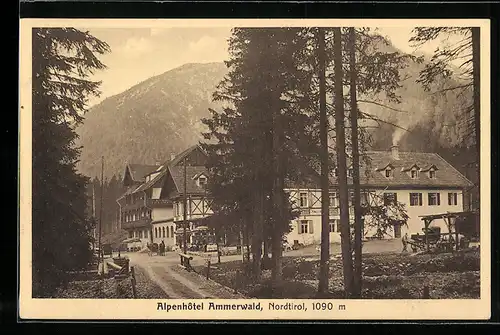 AK Reutte, Alpenhotel Ammerwald