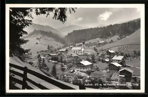 AK Wildschönau, Auffach mit Umland