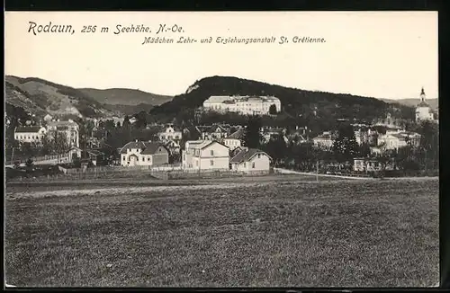 AK Rodaun, Mädchen Lehr- und Erziehungsanstalt St. Crétienne