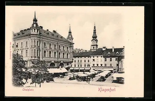 AK Klagenfurt, Partie am Obstplatz
