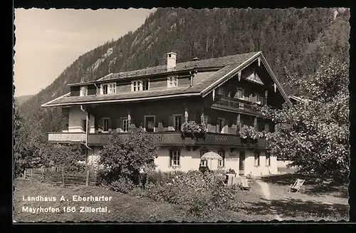 AK Mayrhofen /Zillertal, Landhaus A. Eberharter