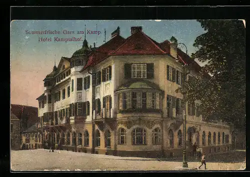 AK Gars am Kamp, Partie am Hotel Kamptalhof