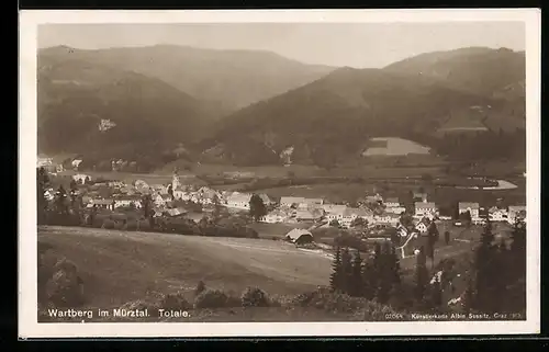 AK Wartberg / Mürztal, Totalansicht